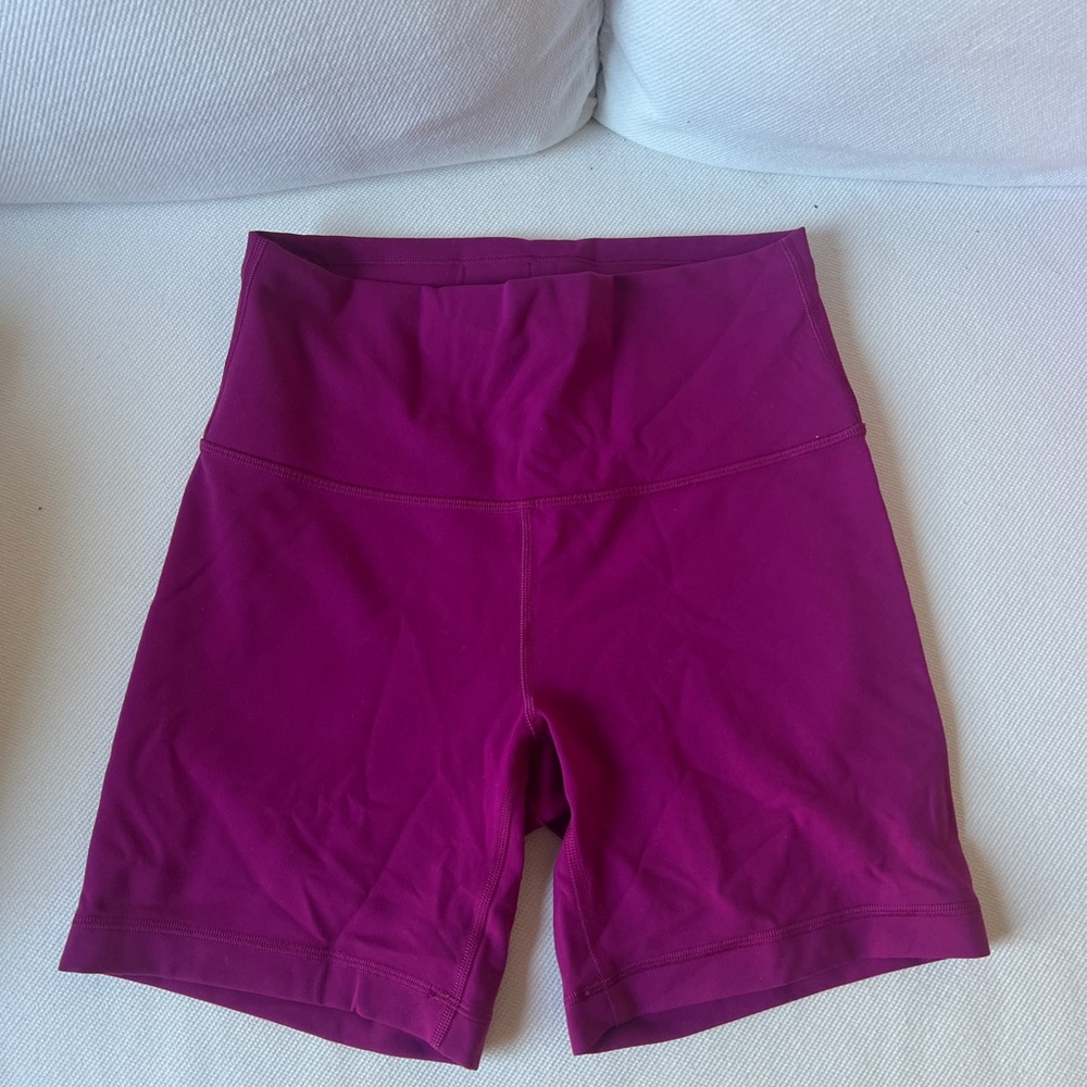 lululemon athletica Magenta Bike Shorts